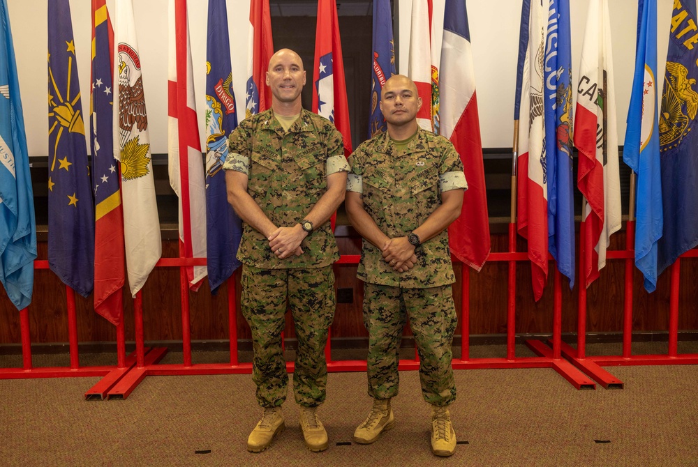 MARFORPAC HQSVCBN Change of Command