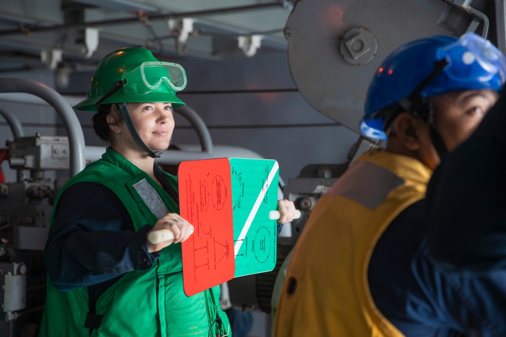 George Washington Conducts Fueling-at-Sea
