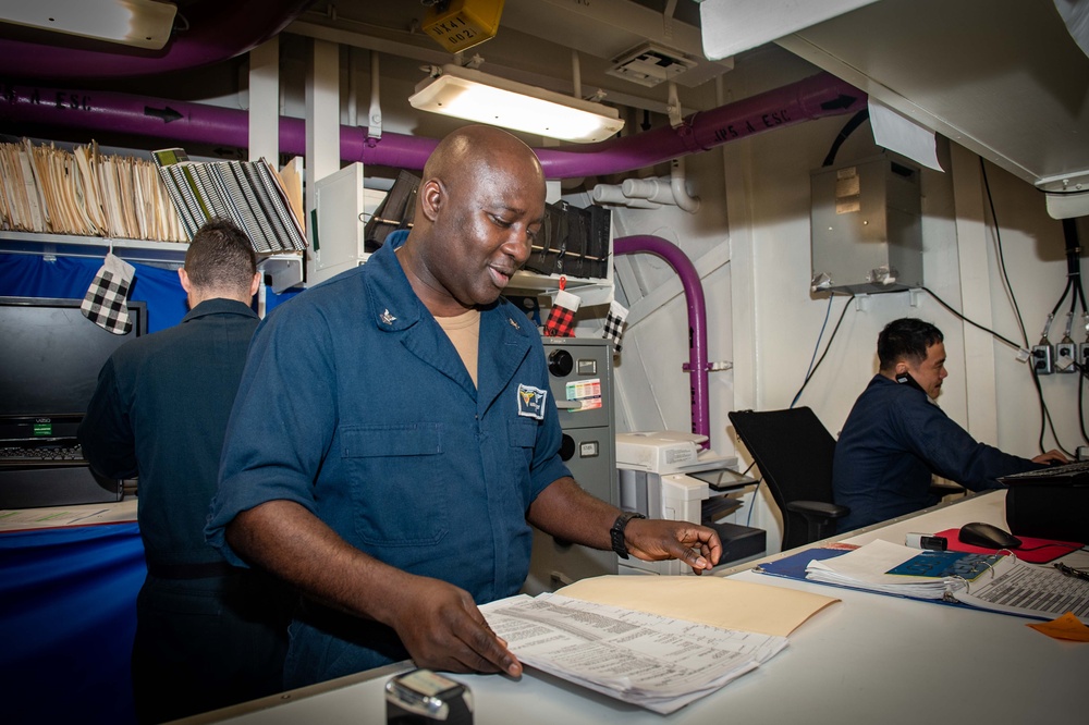 Vinson’s Deployment