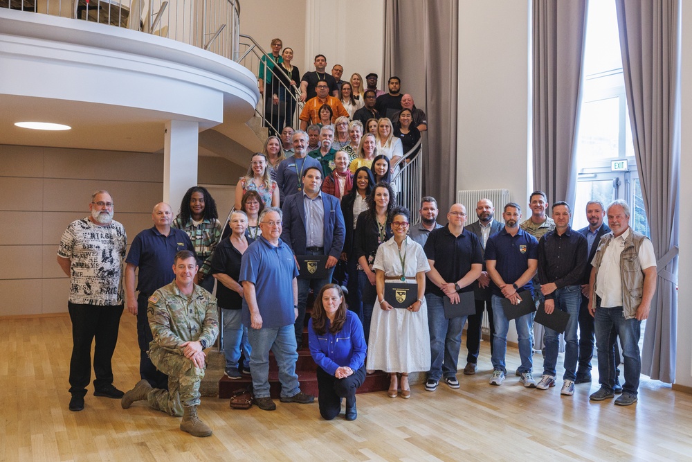 U.S. Army Garrison Rheinland-Pfalz honors outstanding employees at quarterly Awards and Recognition Ceremony