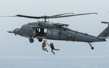 Aviano AB leadership takes to the skies with 56th RQS, 57th RQS