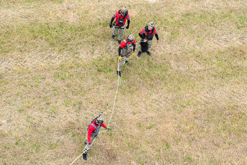 Aviano AB leadership takes to the skies with 56th RQS, 57th RQS