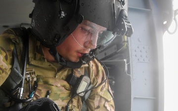 Aviano AB leadership takes to the skies with 56th RQS, 57th RQS