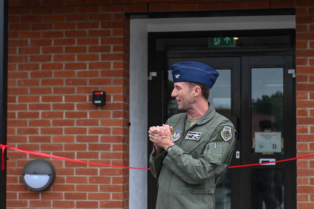 New and Improved: Dormitory on RAF Mildenhall Reopens after Renovations