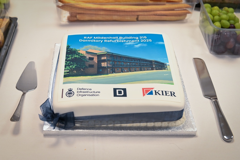 New and Improved: Dormitory on RAF Mildenhall Reopens after Renovations