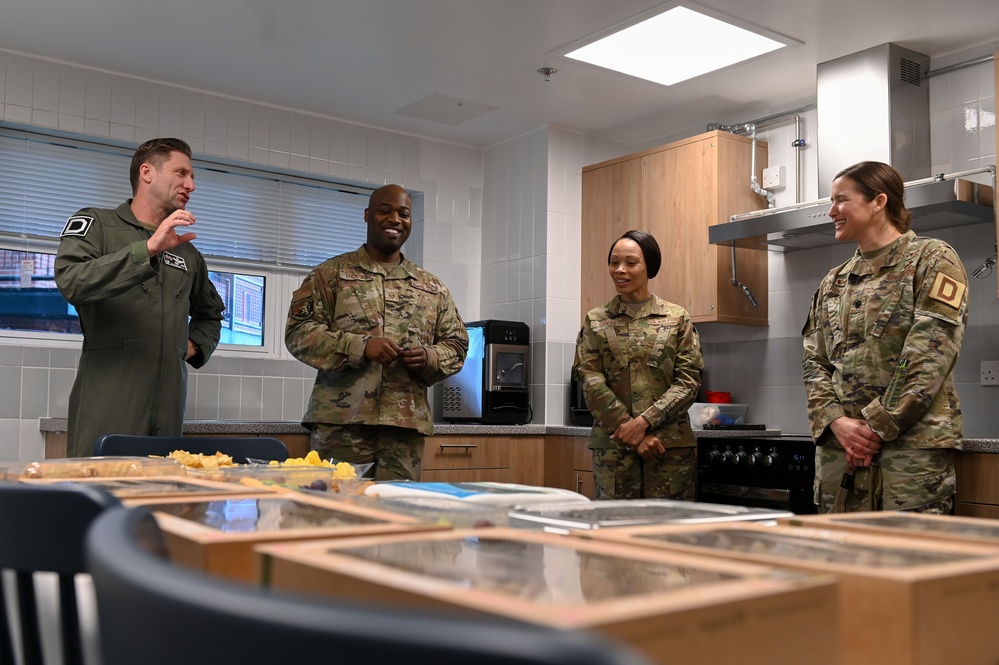 New and Improved: Dormitory on RAF Mildenhall Reopens after Renovations