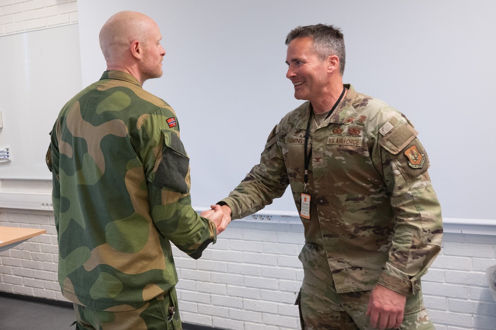 426th ABS enhances readiness through CBRN training with Norwegian military