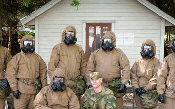 426th ABS enhances readiness through CBRN training with Norwegian military