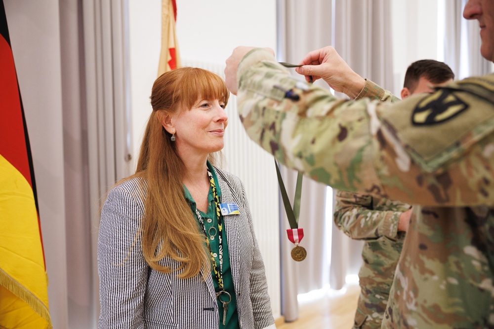 U.S. Army Garrison Rheinland-Pfalz honors outstanding employees at quarterly Awards and Recognition Ceremony