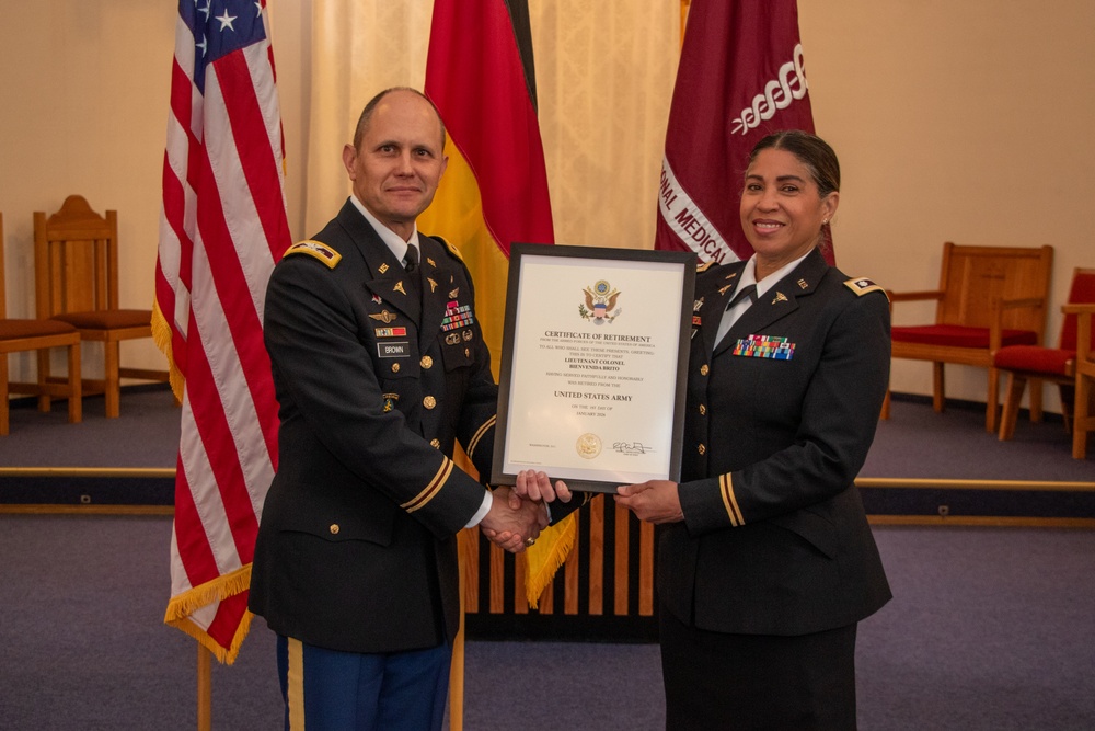 Lt. Col Brito Retirement