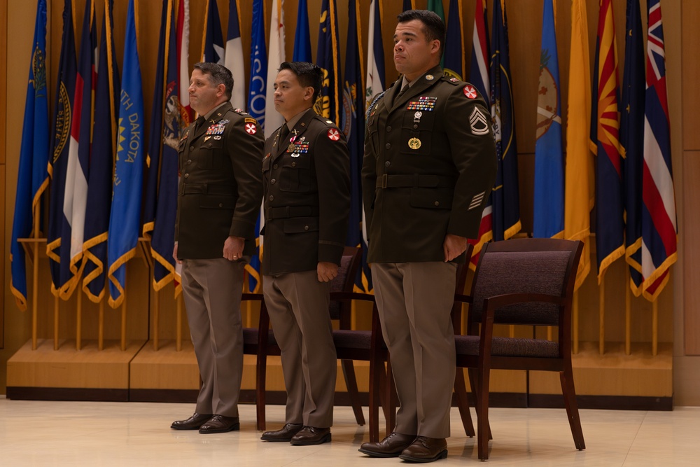 Maj. Kha Nguyen retirement ceremony