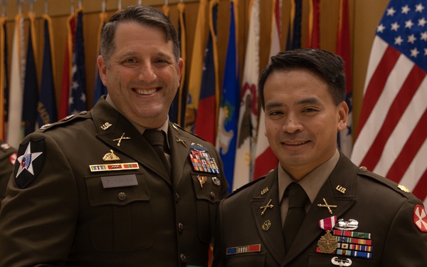 Maj. Kha Nguyen retirement ceremony