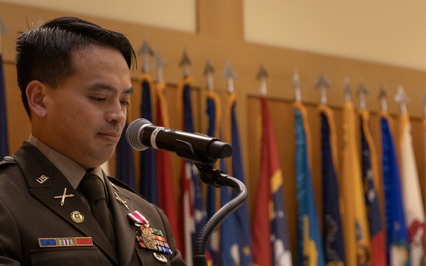 Maj. Kha Nguyen retirement ceremony