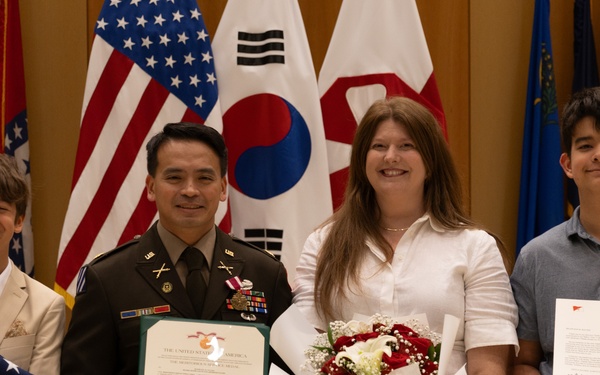 Maj. Kha Nguyen retirement ceremony