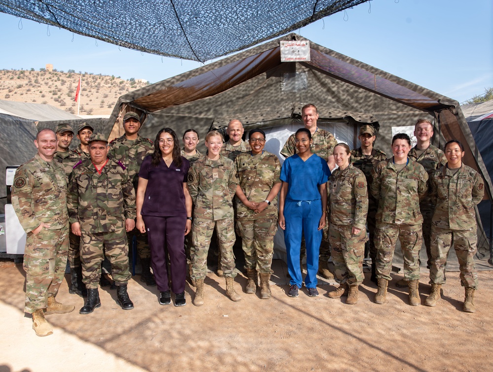 US, Morocco conduct joint medical mission at African Lion 2025