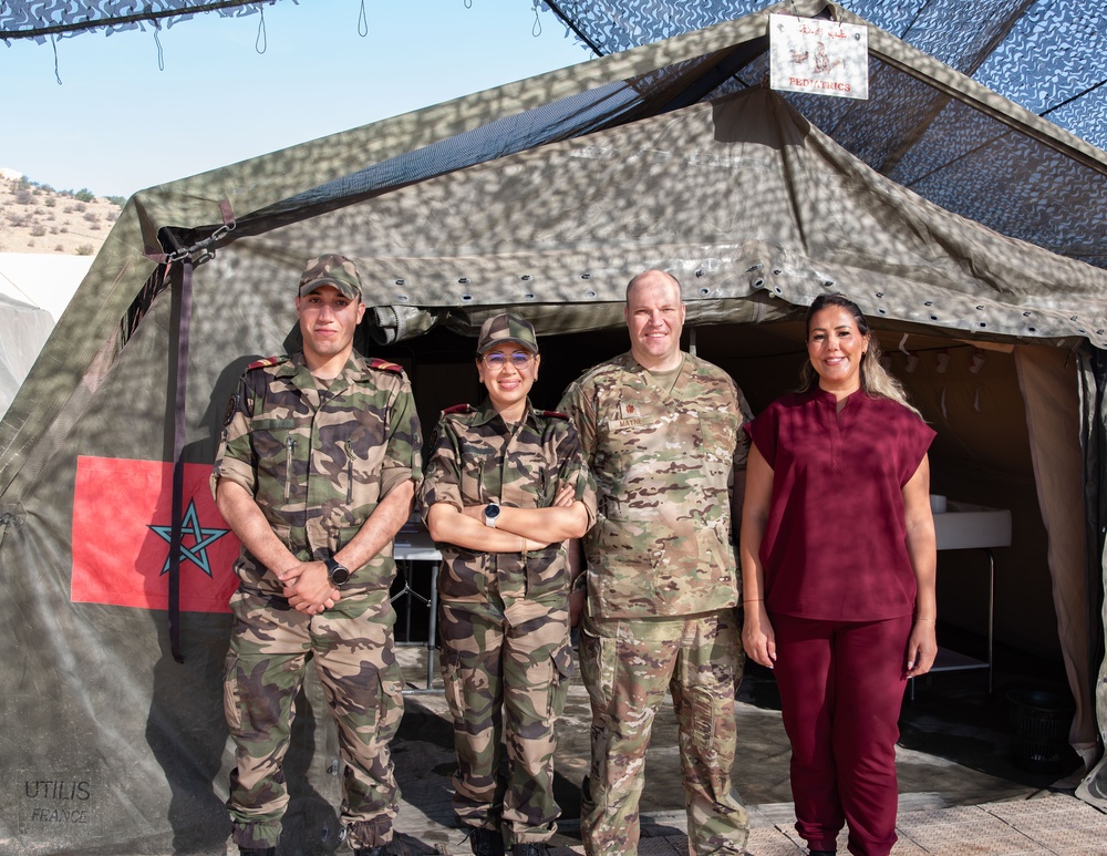 US, Morocco conduct joint medical mission at African Lion 2025