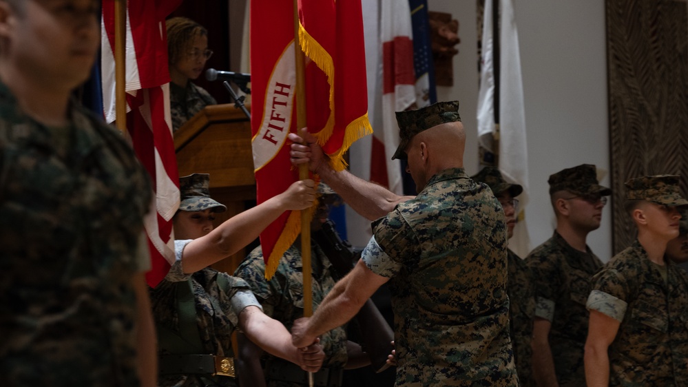 5th ANGLICO | Change of Command Ceremony