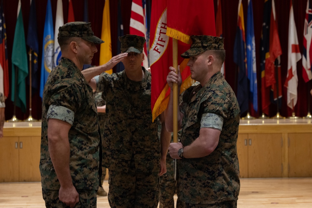 5th ANGLICO | Change of Command Ceremony