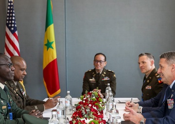 Nordhaus conducts bilateral engagement with Senegalese military leader