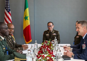 Nordhaus conducts bilateral engagement with Senegalese military leader