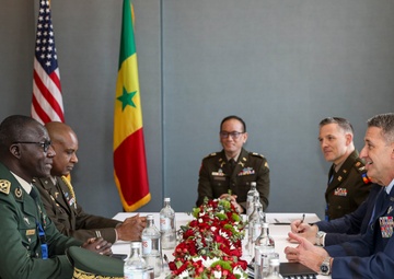 Nordhaus conducts bilateral engagement with Senegalese military leader