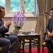 SD Participates in Troop PT, Meets with Singapore's PM, Other Foreign Counterparts in Singapore