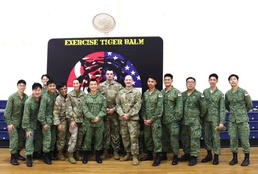 Army Guardsmen building partnership with Singapore Army Forces during Tiger Balm 2025