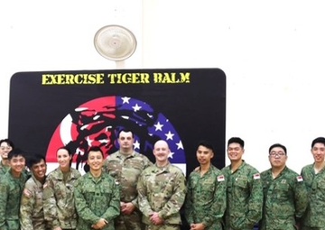 Army Guardsmen building partnership with Singapore Army Forces during Tiger Balm 2025