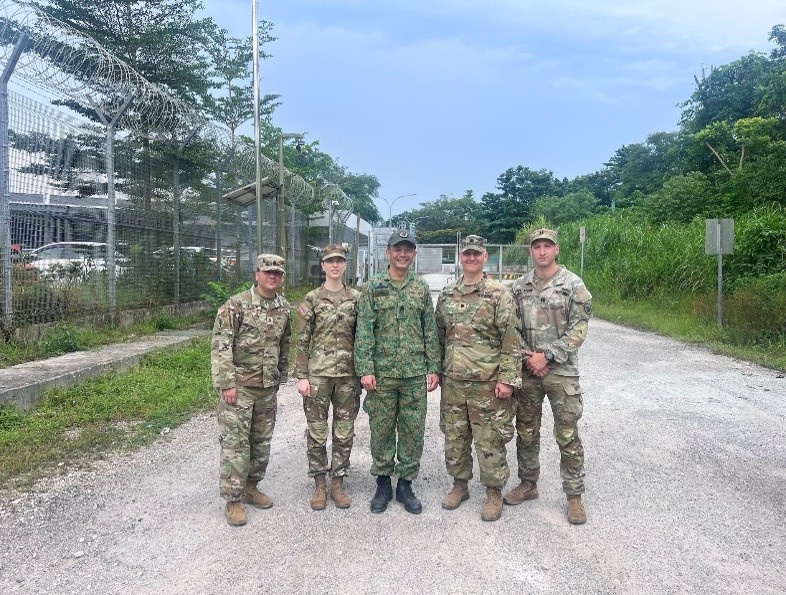 Army Guardsmen building partnership with Singapore Army Forces during Tiger Balm 2025