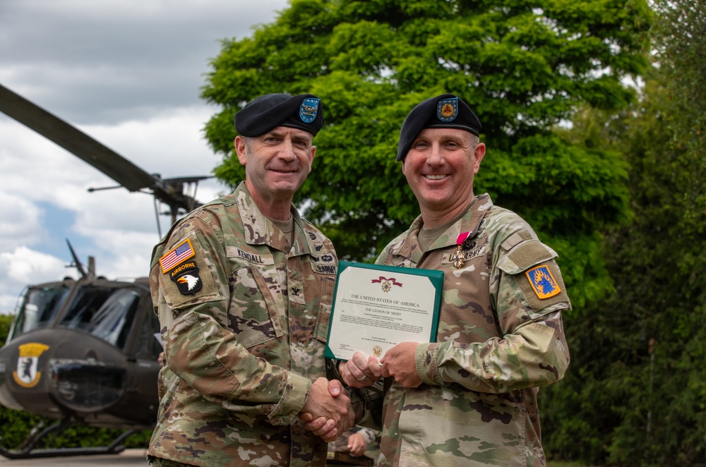 12th CAB Welcomes New Brigade CSM During Change of Responsibility Ceremony