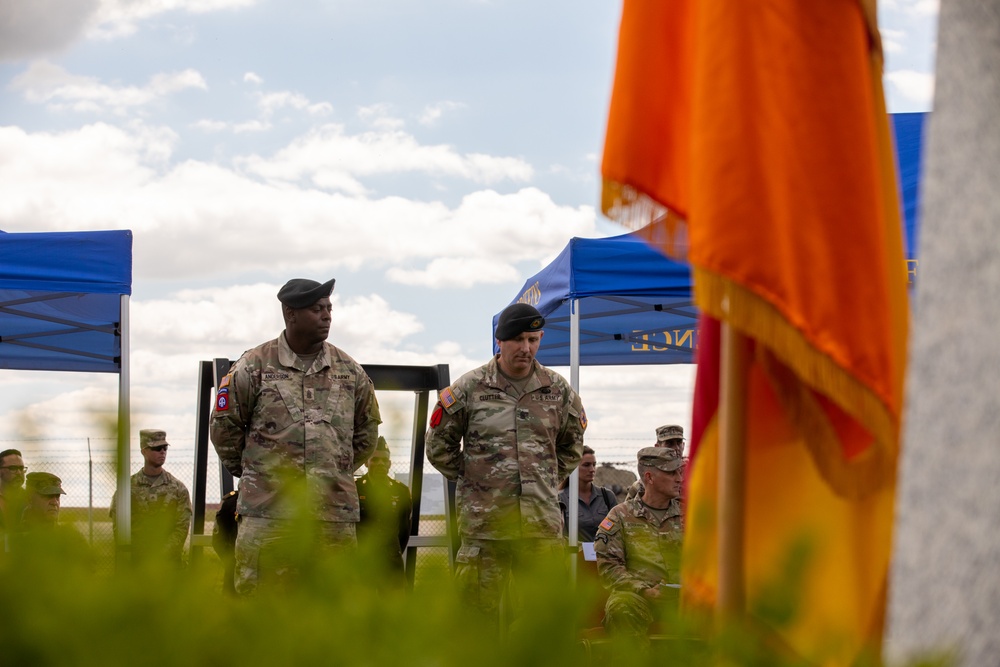 12th CAB Welcomes New Brigade CSM During Change of Responsibility Ceremony