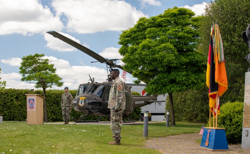 12th CAB Welcomes New Brigade CSM During Change of Responsibility Ceremony