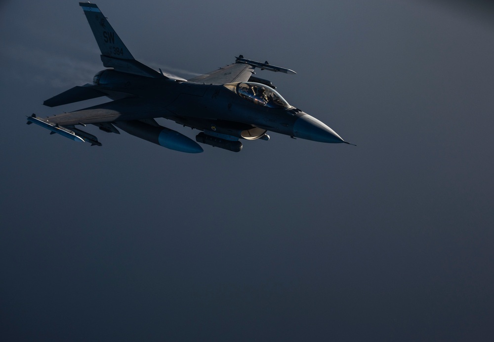 Falcons Patrolling the AFCENT AOR