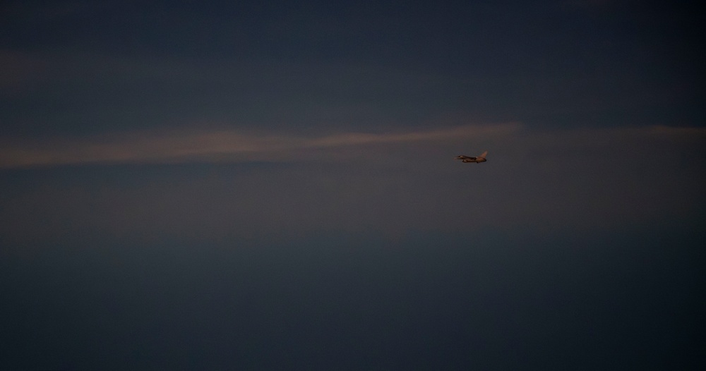 Falcons Patrolling the AFCENT AOR