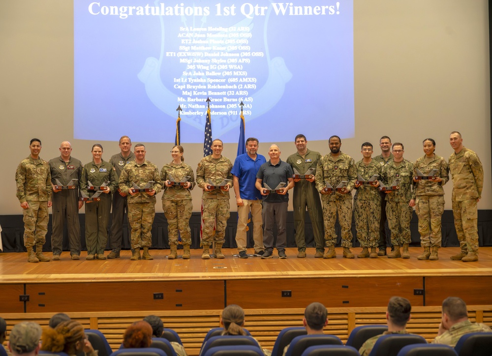 305th 2025 First Quarter Award Ceremony