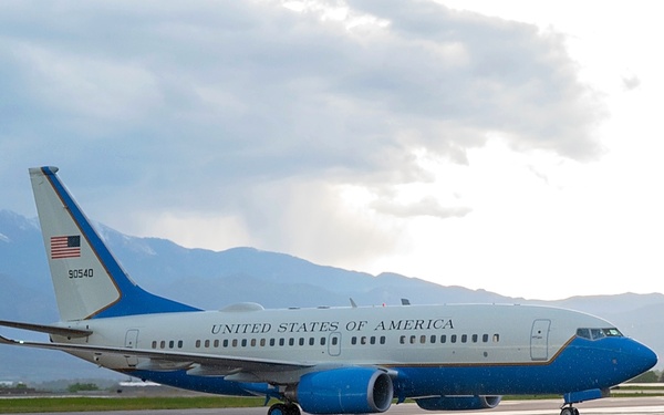 SECAF Arrives at Peterson Space Force Base 05/27/25