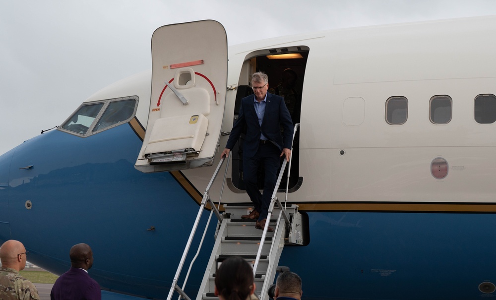 SECAF Arrives at Peterson SFB