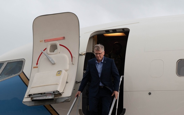 SECAF Arrives at Peterson SFB