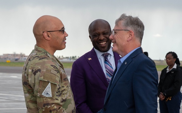 SECAF Arrives at Peterson SFB