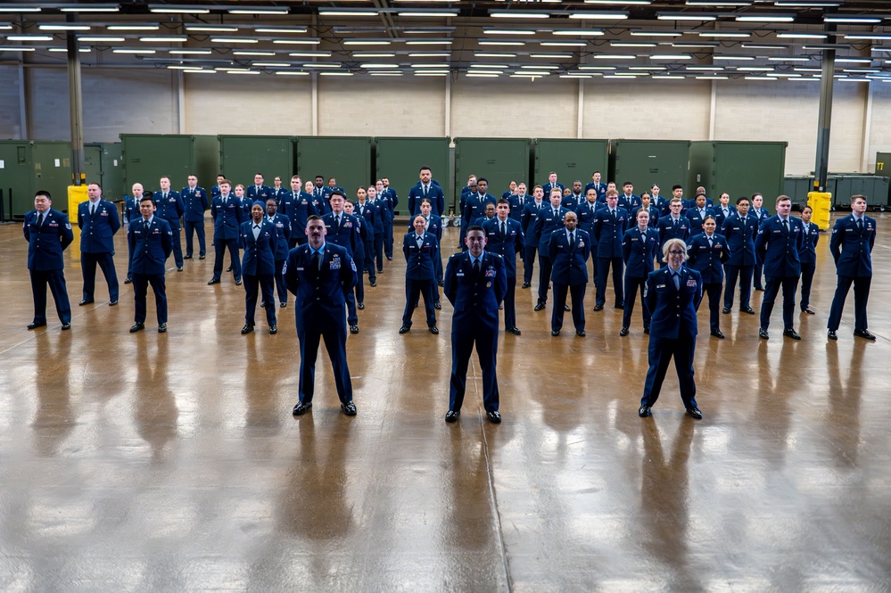 87th Wing Staff Agencies Uniform Inspection
