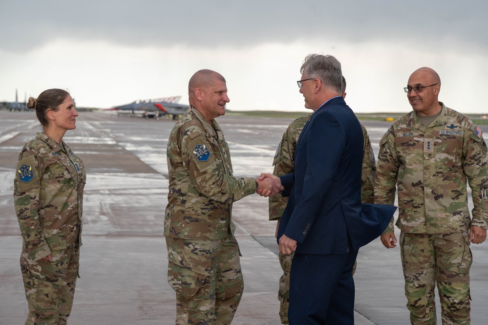 SECAF Arrives at Peterson SFB