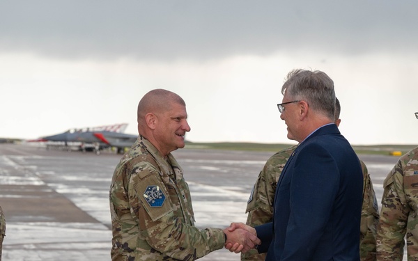 SECAF Arrives at Peterson SFB
