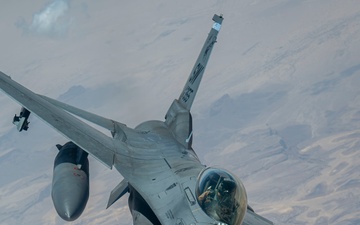 Air superiority maintained by Fighting Falcons