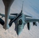 Air superiority maintained by Fighting Falcons