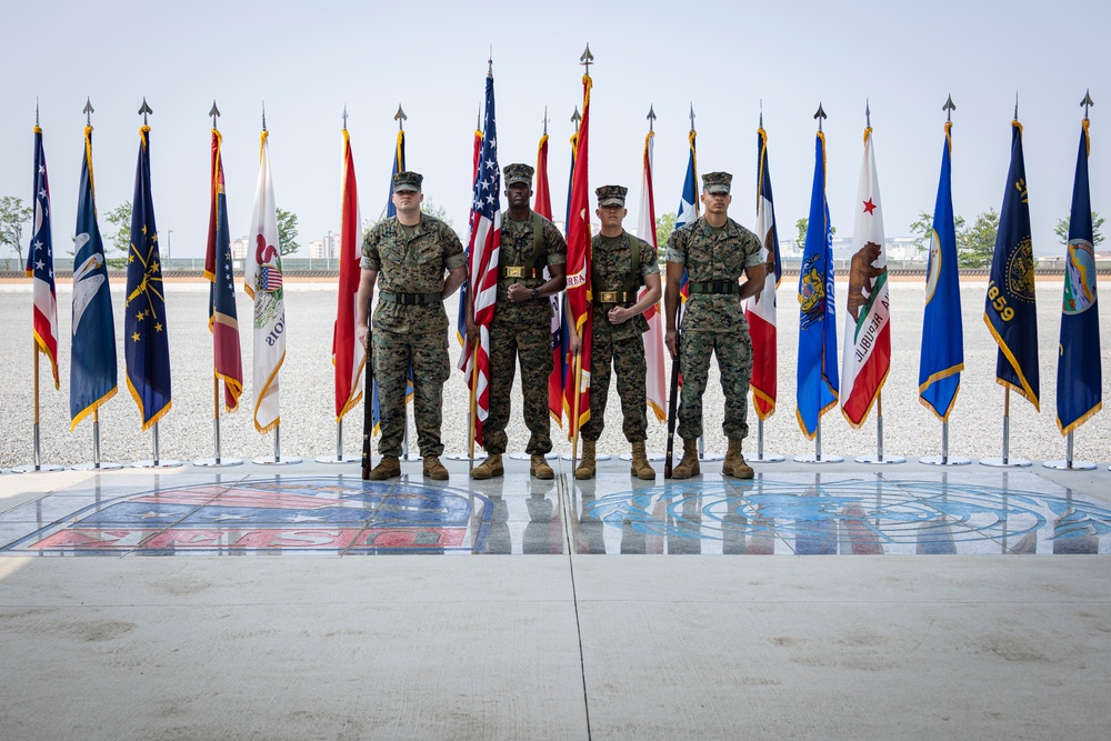 MARFORK 30th Anniversary and Colors Rededication Ceremony