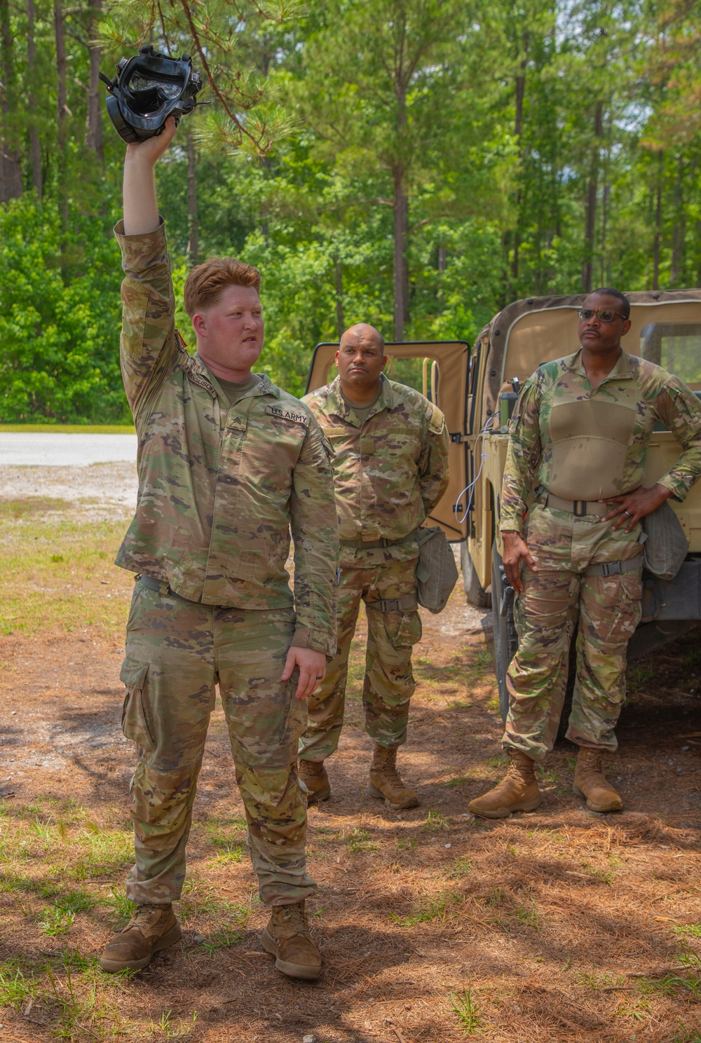 3rd Infantry Division Soldiers Complete CBRN Range