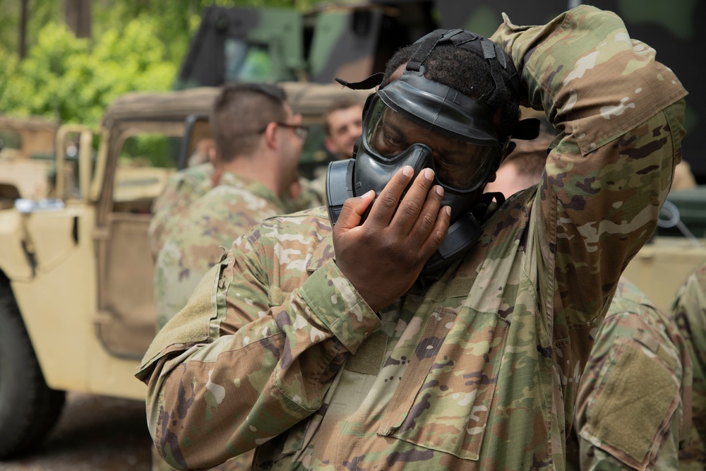 3rd Infantry Division Soldiers Complete CBRN Range