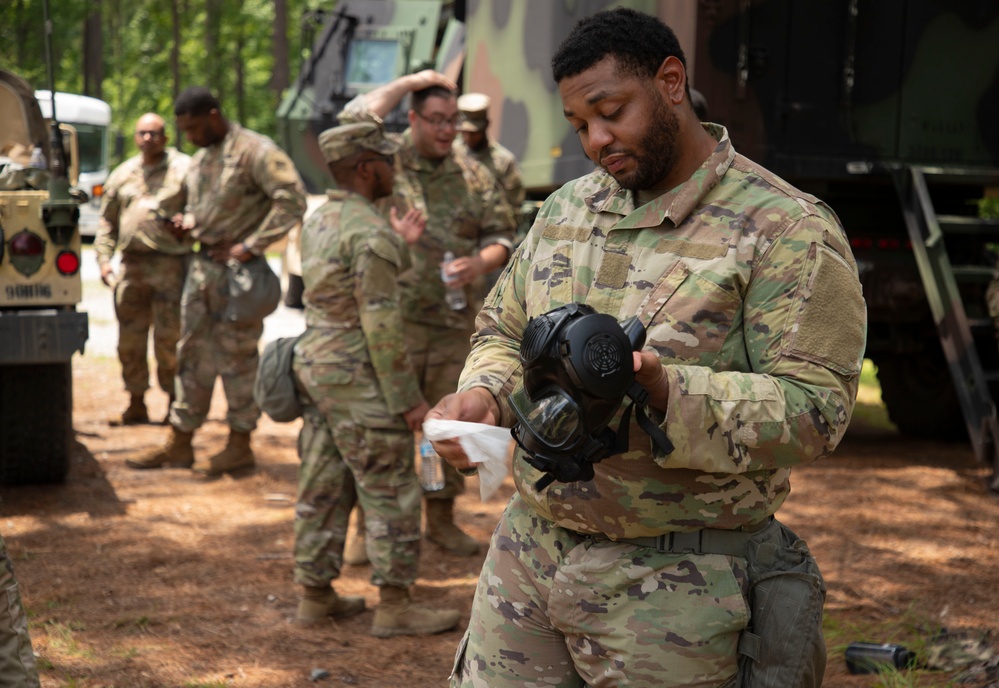 3rd Infantry Division Soldiers Complete CBRN Range