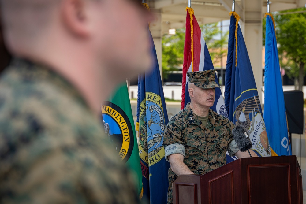 MARFORK 30th Anniversary and Colors Rededication Ceremony