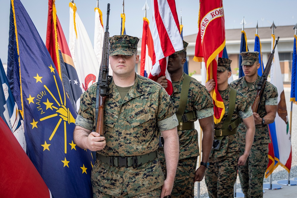 MARFORK 30th Anniversary and Colors Rededication Ceremony